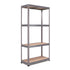 1800x900x400mm 300kg UDL 4x Tier Freestanding RB Boss Unit with Galvanised Steel Frame & MDF Shelves