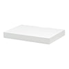 Pack of 2 White Floating Media Shelves (445x300x50mm)